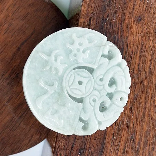 50mm Natural Burma Jade Charm Cargo Pixiu Pendant Fine Jewelry For Women Gift With Certificate Can Drop Shipping | Украшения и