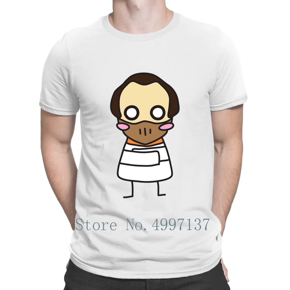 Футболка Hannibal Lecter Do You Feel Like Dinner 100% хлопок новая модная летняя футболка с круглым