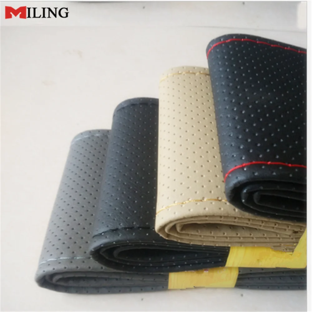 Автомобильные аксессуары рулевое колесо ручного шитья 38 см чехол для Hyundai Veracruz