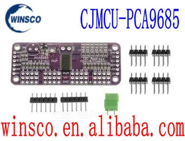5 шт./лот CJMCU-PCA9685 100% Новый 16-канальный 12 Fm + I2C автобус ШИМ servo контроллер |