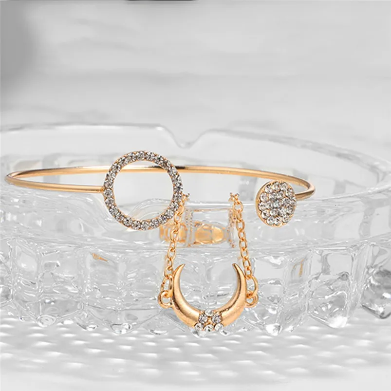 Новый простой дизайн 4 шт. стильная многослойная элегантная женская подвеска