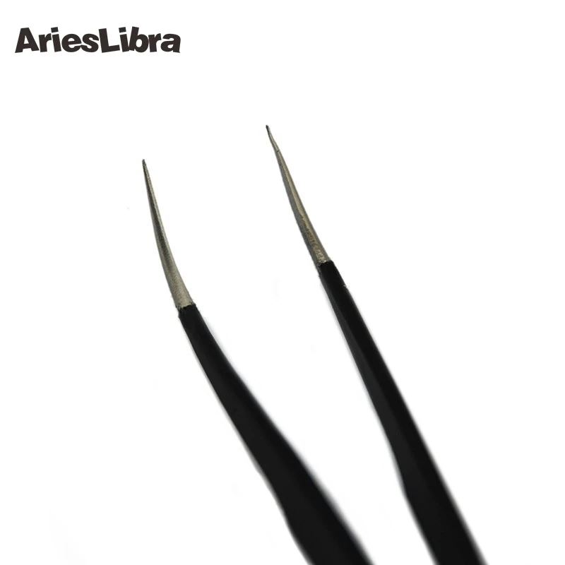 AriesLibra 2 шт./упак. черный акрил гель для ногтей Стразы Paillette Nipper набор Стразы Выбор инструмента комплектации Маникюрный Инструмент