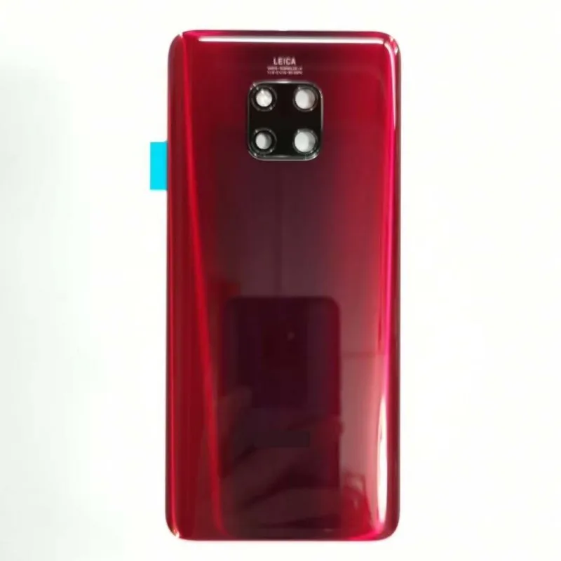 Для huawei mate 20 Pro стеклянная задняя крышка корпус батареи чехол с логотипом Задняя крышка объектива Замена Рамки
