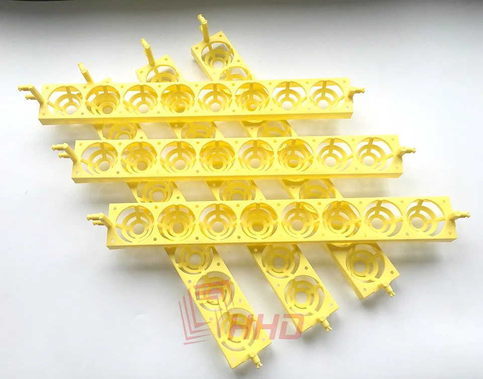 6 pcs 48 Cell Automatic Turn Chicken Quail Bird Plastic Incubator Tray for Brooder Hatcher Machine Poultry Tools Parts Accessory | Дом и сад