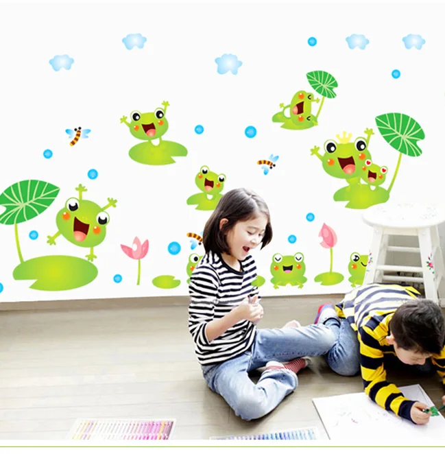 Бесплатная доставка хомяк животных ПВХ Наклейки на стену Домашний Декор Книги по