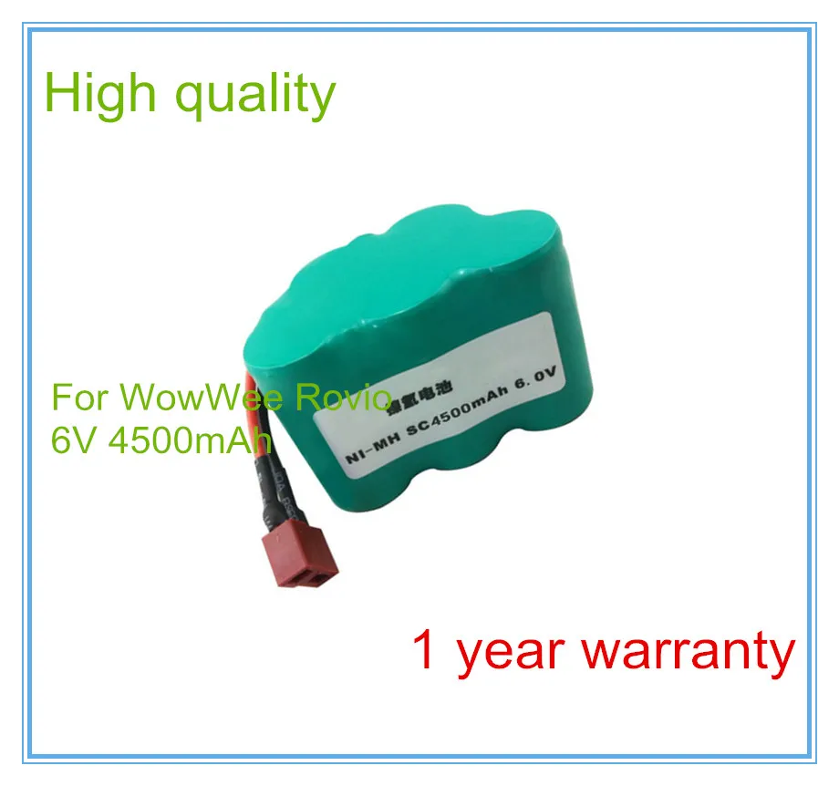 Ni MH Sub C 6 В 4500 мАч батарея для робота танкера людwig wowwee rovio T_5SW US|battery sub|wowwee roviobatteries
