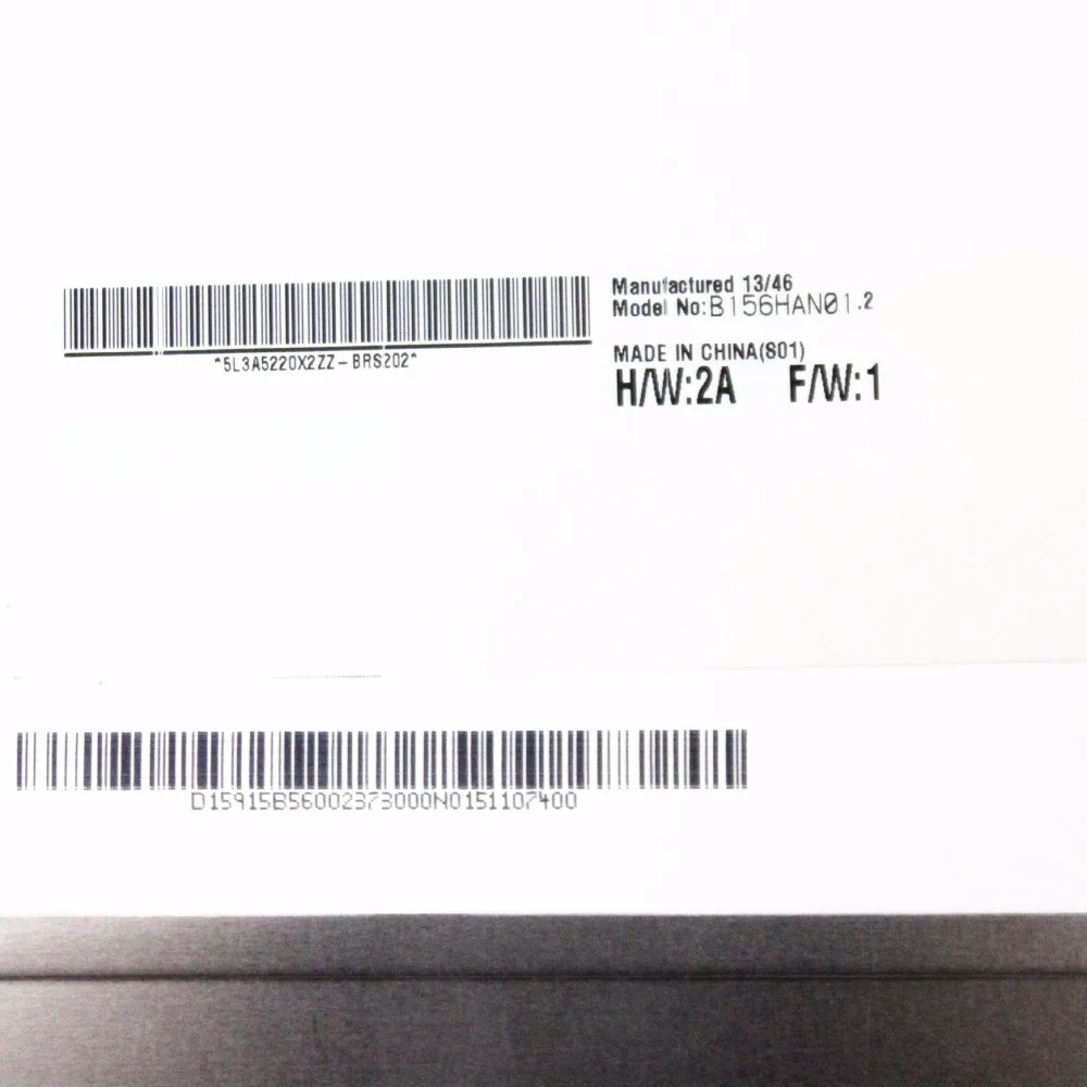 15 6 дюймовый ЖК дисплей светодиодный экран ips панель матрица B156HTN03.8 B156XTN07.1 NT156FHM N41