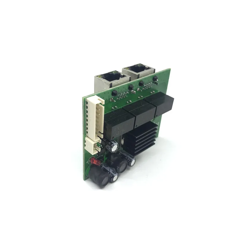 Прямая продажа с фабрики мини Быстрая 10/100/1000 Мбит/с 2 порта ethernet сеть lan хаб