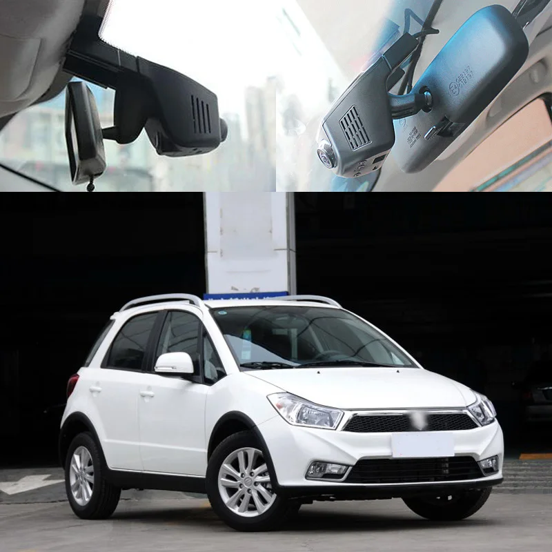 Видеорегистратор BigBigRoad для Suzuki SX4 XL7 Автомобильный регистратор с управлением