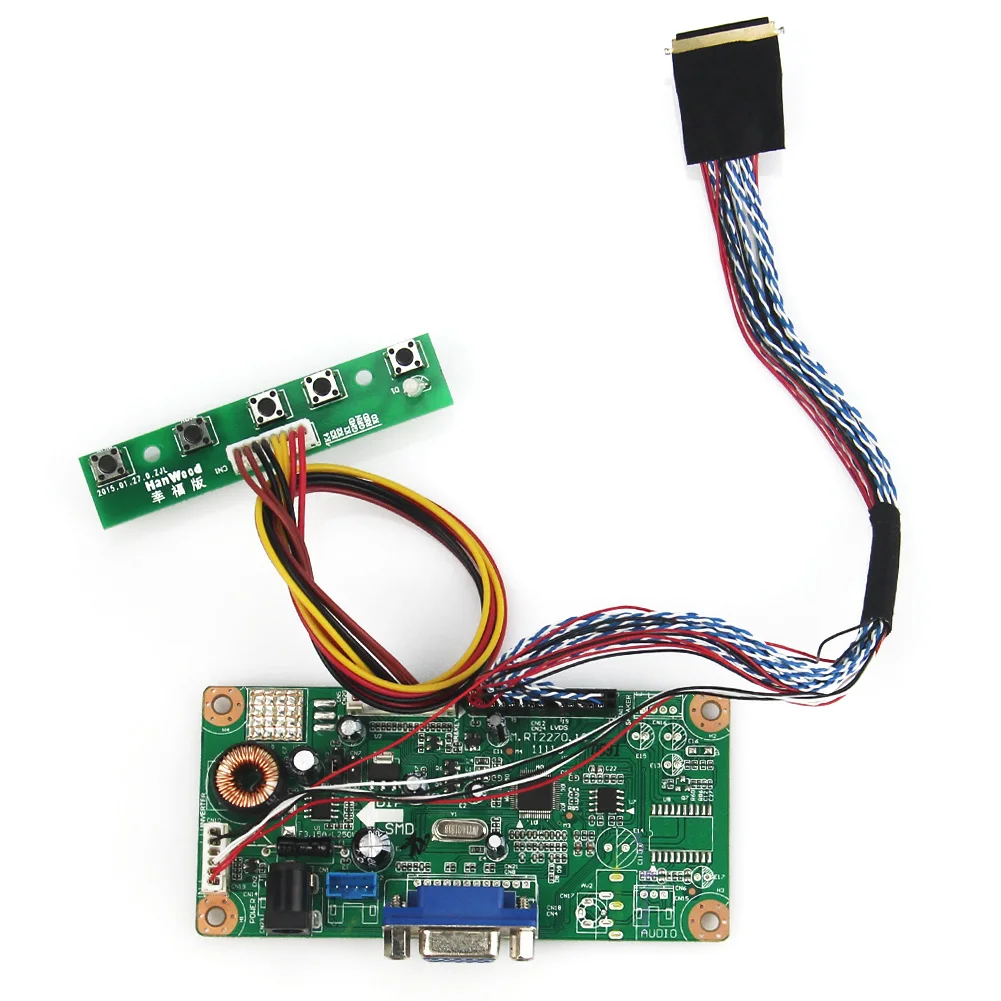 

LCD/LED Controller Driver Board(VGA) M.RT2270 For N154I2-L02 CLAA154WA05AN 1280x800 LVDS Monitor Reuse Laptop