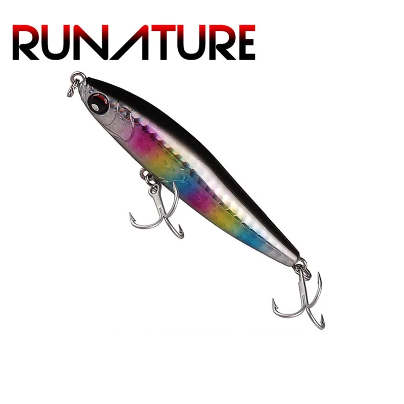 NF007 Runature карандаш Тонущая рыбалка гольян приманка 80 мм 19 г искусственная жесткая приманка рыболовные снасти карандаш рыболовные приманки - Цвет: NF007