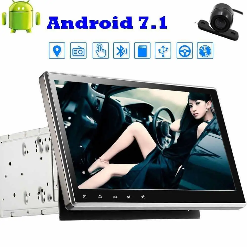 Eincar Android 7 1 автомобильный стерео головное устройство gps трекер в тире Авторадио