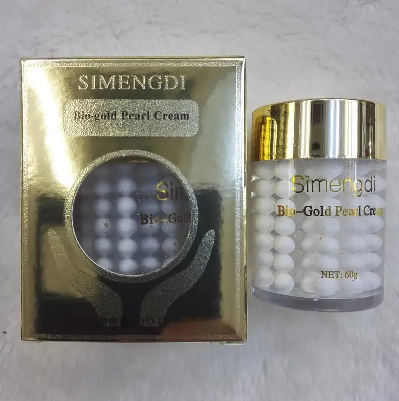 Уход за кожей Simengdi Био-Золотой жемчужный крем отбеливающий укрепляющий баланс дневной эссенции