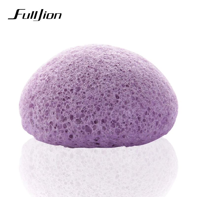 Fulljion Natural Konjac Sponge Facial Skin Care Cleaning Washing Cosmetic Puff Flutter Konnyaku Cleansing Tools |
