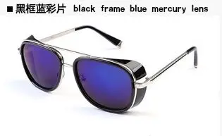 Солнцезащитные очки RunBird Matsuda в стиле панк для мужчин и женщин зеркальные