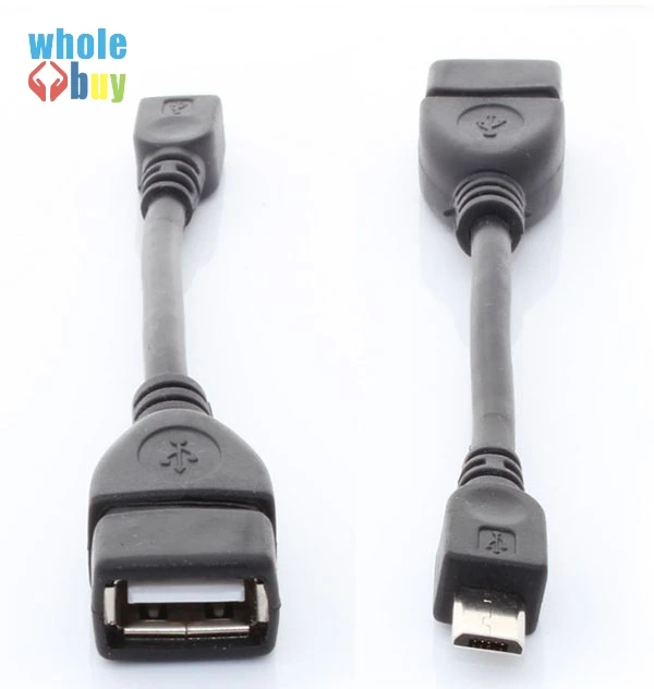 Микро USB хост кабель OTG 11 см 5pin мини usb для планшетных ПК мобильный телефон mp4 mp5