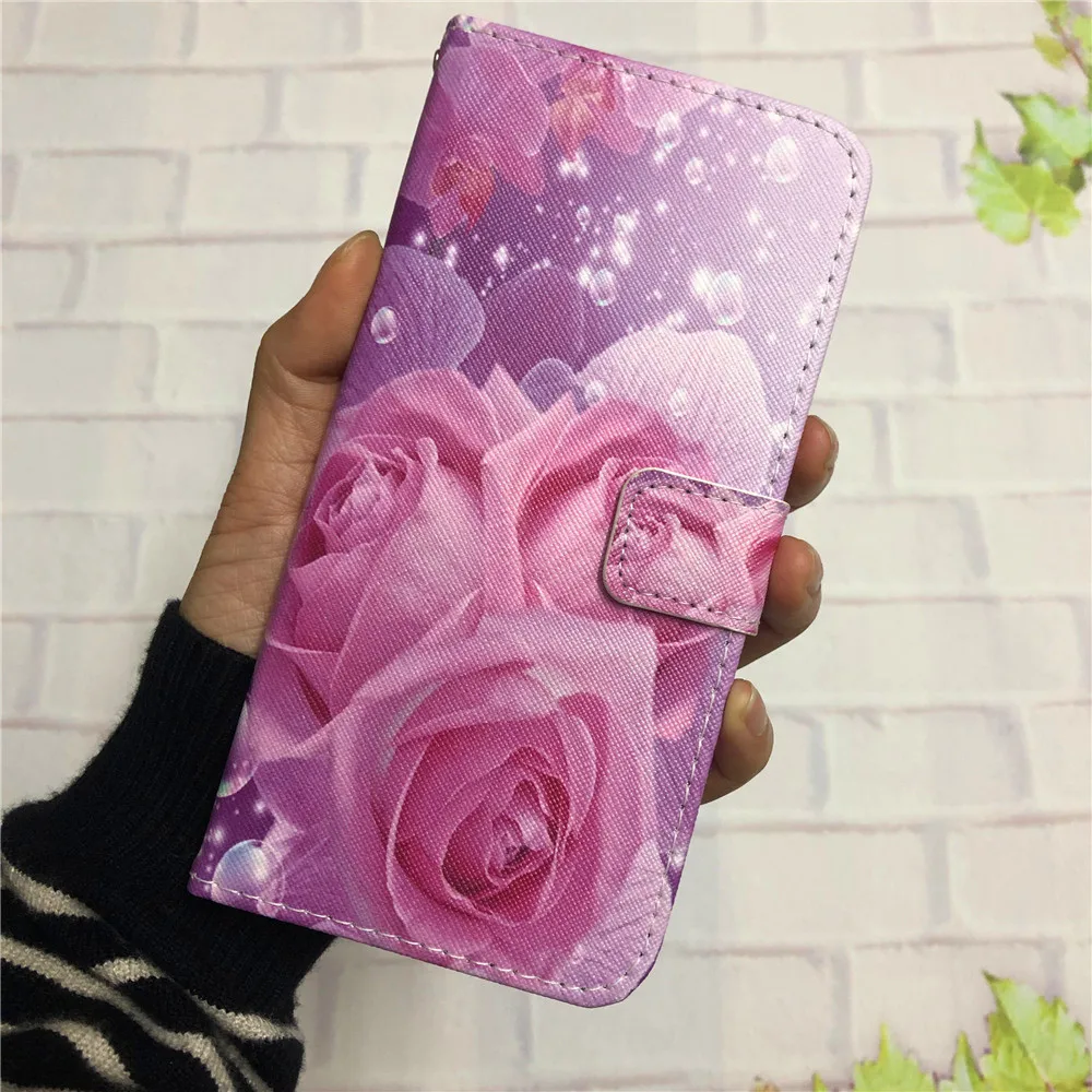 Кожаный чехол-бумажник для Xiaomi mi 9 SE mi 8 Lite A2 F1 Red mi 7 6 6A GO Red mi Note 7 6 Pro 5 Роскошный чехол с откидной крышкой и подставкой с сердечком
