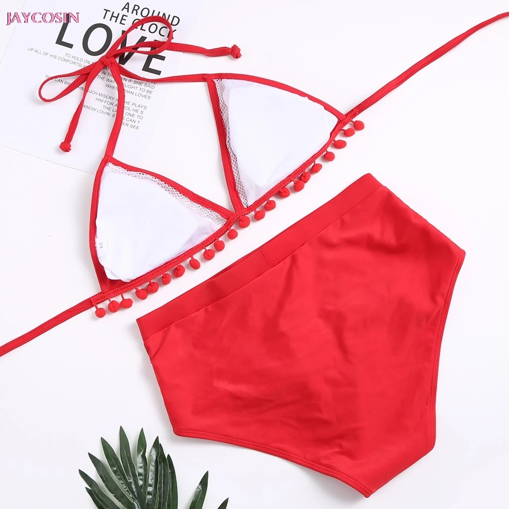 Женское платье с пуш-ап JAYCOSIN однотонная сетчатая купальная одежда для плавания