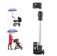 new baby pram bicycle stroller chair umbrella bar holder mount stand stroller accessories kid outdoor clamp parasol clip