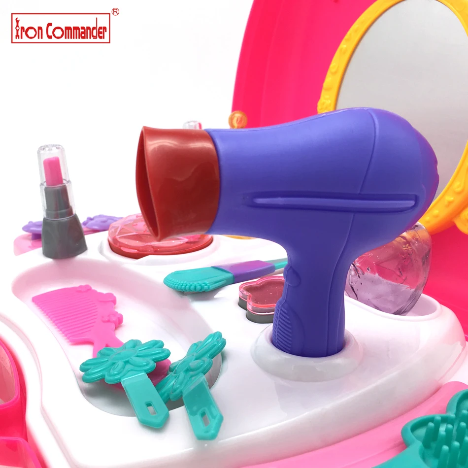 Косметическая коробка для кукол игрушка принцессы шкатулка украшений ролевых