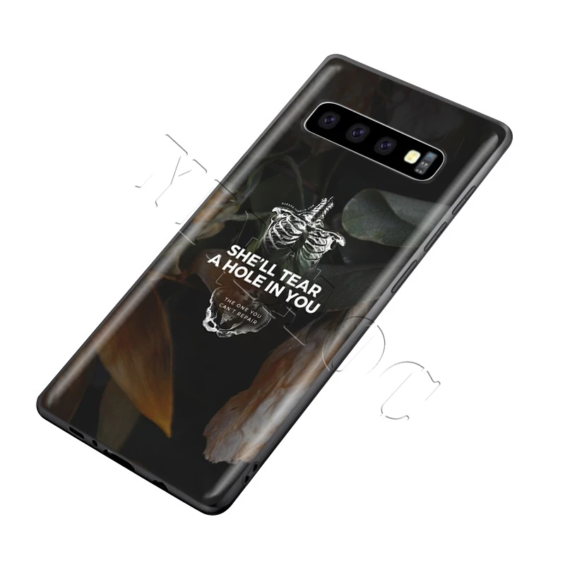 YIMAOC эстетика текст песни эстетическое чехол для Samsung Галактики A7 A8 A9 S10 J6 A10 A20 A30 A40