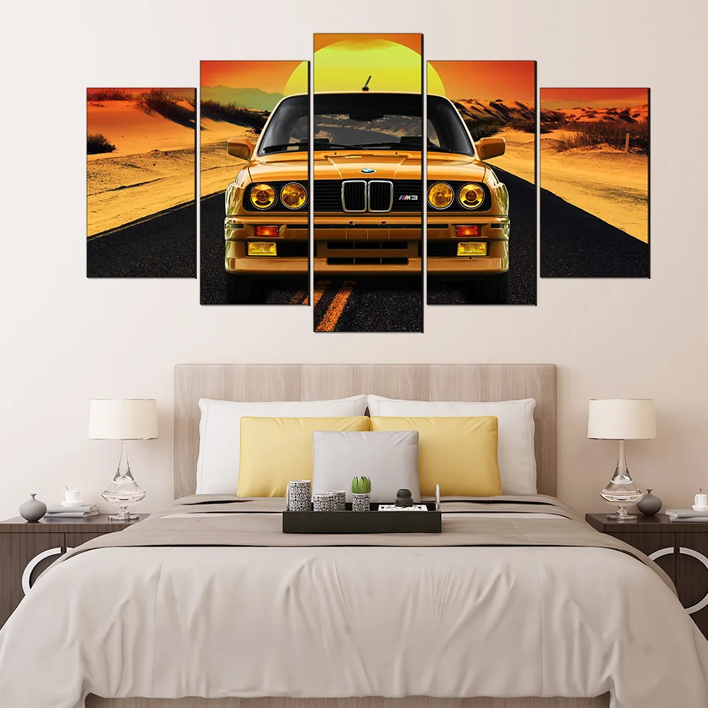 Abstarct стены книги по искусству Холст Картина маслом фотографии BMW M3-2Sports