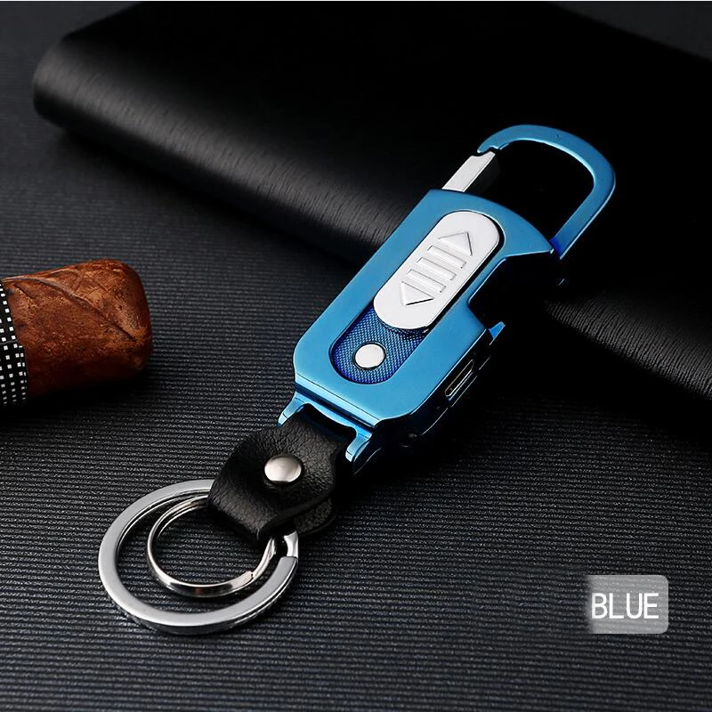 Беспламенная электронная открывалка для сигар брелок ключей с USB-зарядкой | Дом и