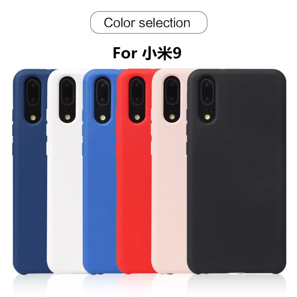 Для Xiaomi Mi 9/Mi 8 Lite/Mi8 Pro Чехол тонкий твердый ТПУ мягкий чехол защитный для