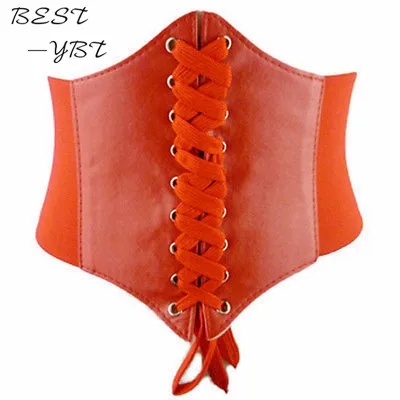 Женский эластичный широкий облегающий корсет пояс для коррекции фигуры с