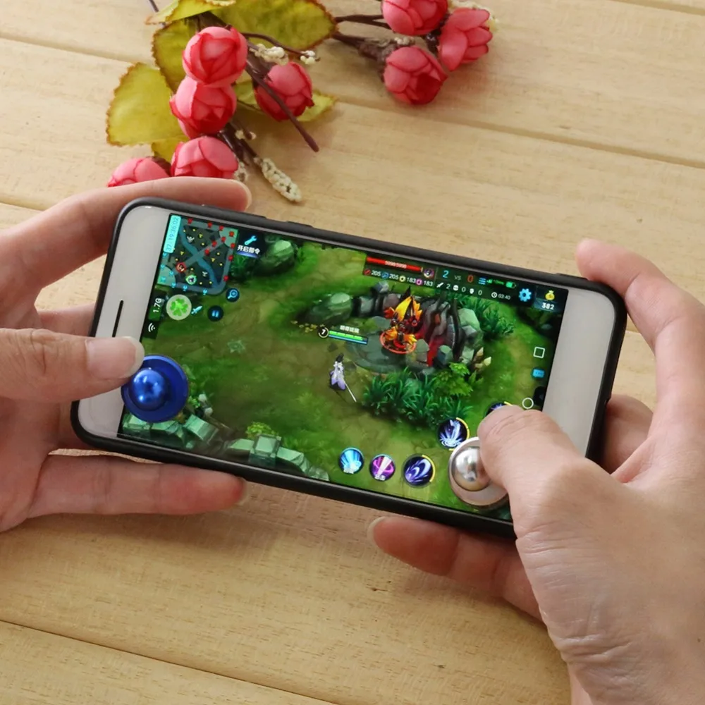 Маленький размер мини игровой джойстик сенсорный экран мобильный для Pubg телефон