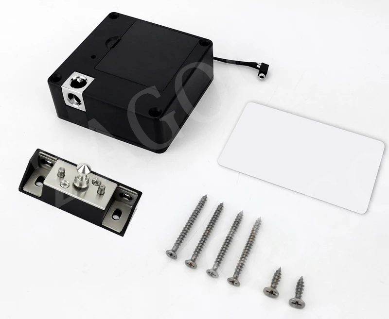 Новое модернизированное электронное бесключевое RFID скрытый замок для шкафа замок для шкафчика для личных карт цифровой Невидимый дверной замок для шкафа