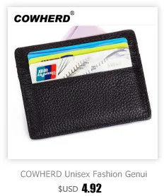 High Quality First Layer Of Cowhide Genuine ID Card Holder Men Credit Card Case Leather Business Card Wallets,JG3169