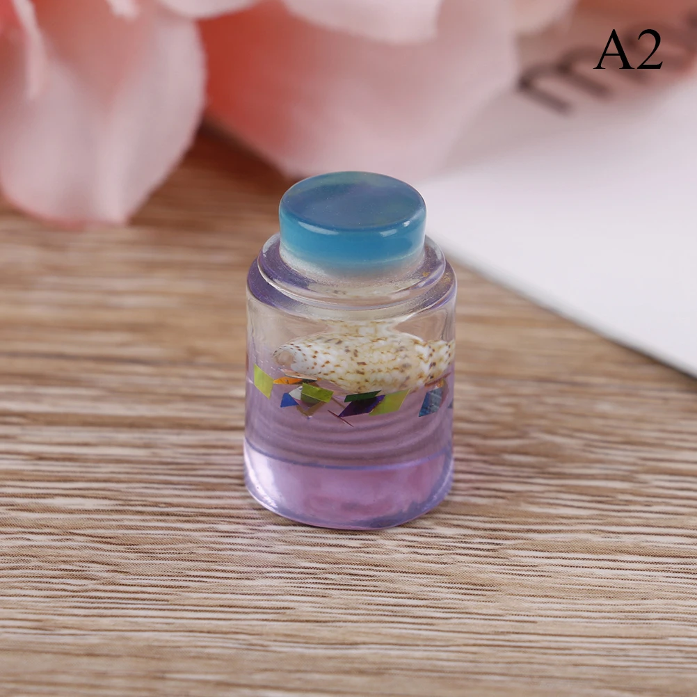 shell glass bottle Снежные частицы грязи, аксессуары, шоколадная слизня, глина, разбрызгивает слизью, шарики, маленькие пенопластовые шарики для наполнителя пены, для рукоделия, поставка - Цвет: shell glass bottle