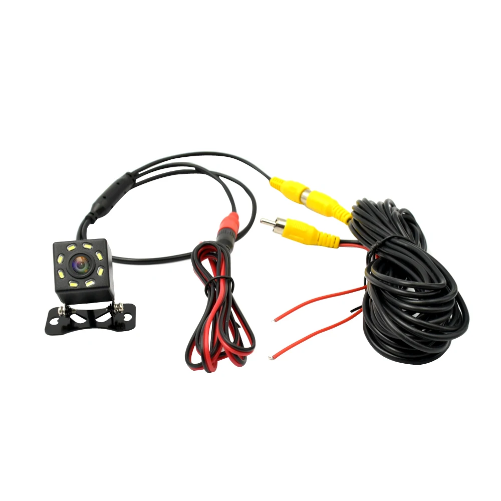 Удлинитель с IP68 Водонепроницаемый HD камера заднего вида Камера 8 светодиодный