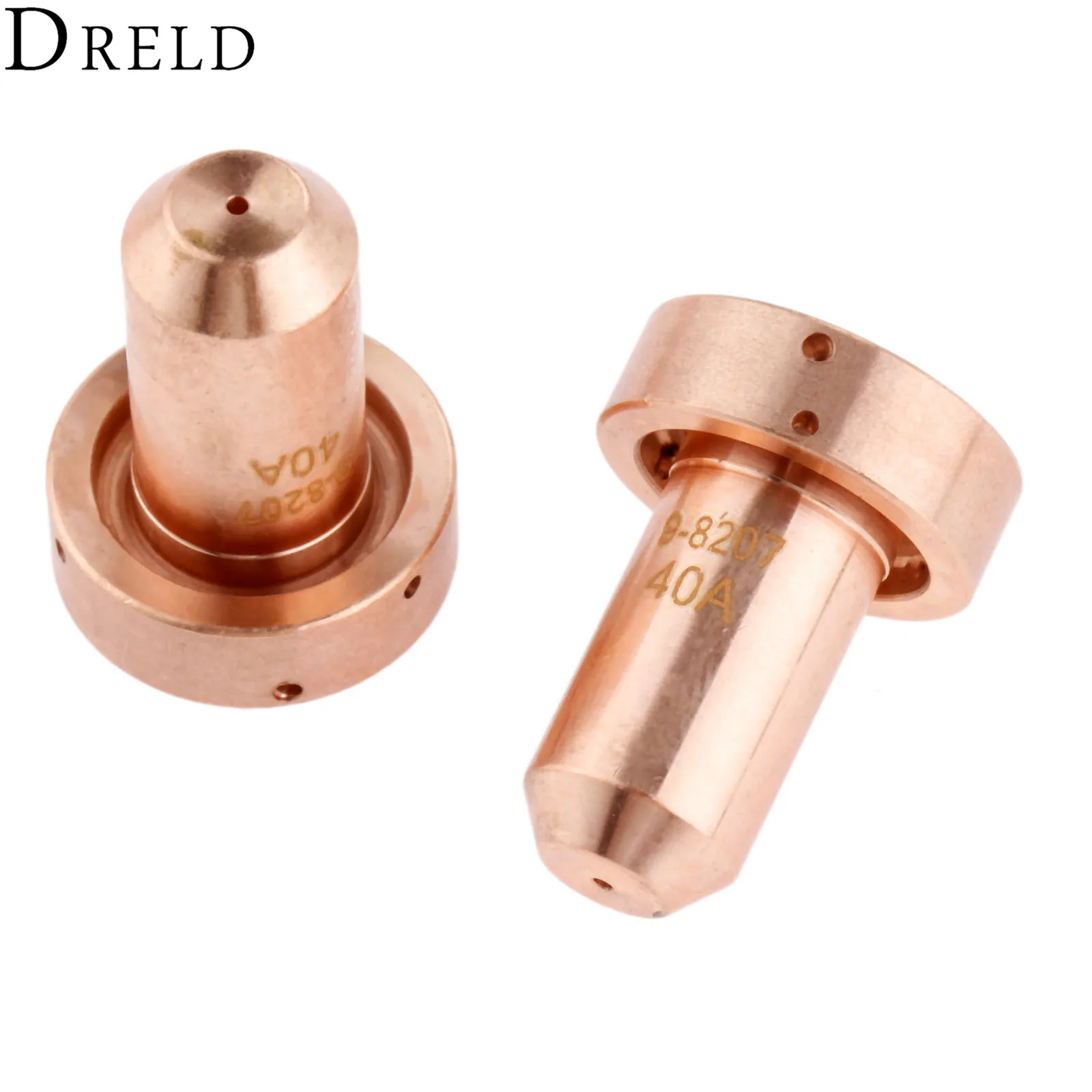 DRELD 5 шт. плазмы сопла Совет 9-8207 для SL60 SL100 плазменный резак факел расходные материалы аксессуары 40A Сварка, пайка поставки