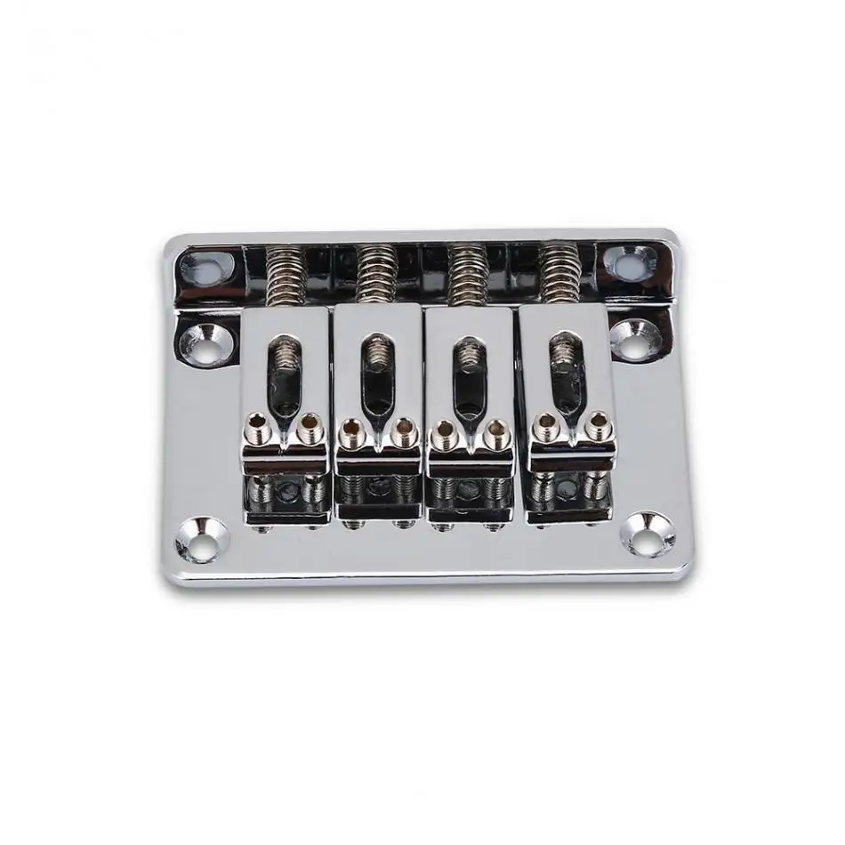 4 струнная Электрогитары мост прочный фиксированным Замена моста Запчасти для