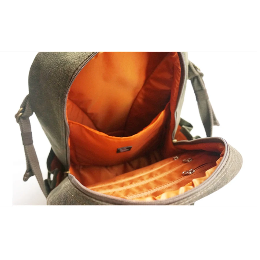 Latest outdoor waterproof backpacks canvas SLR camera bag for Canon / Nikon professional digital backpack | Электроника