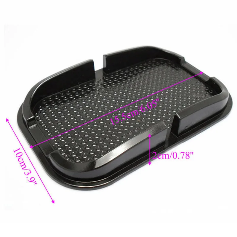 2019 Противоскользящий Универсальный Автомобильный коврик черный гаджет для