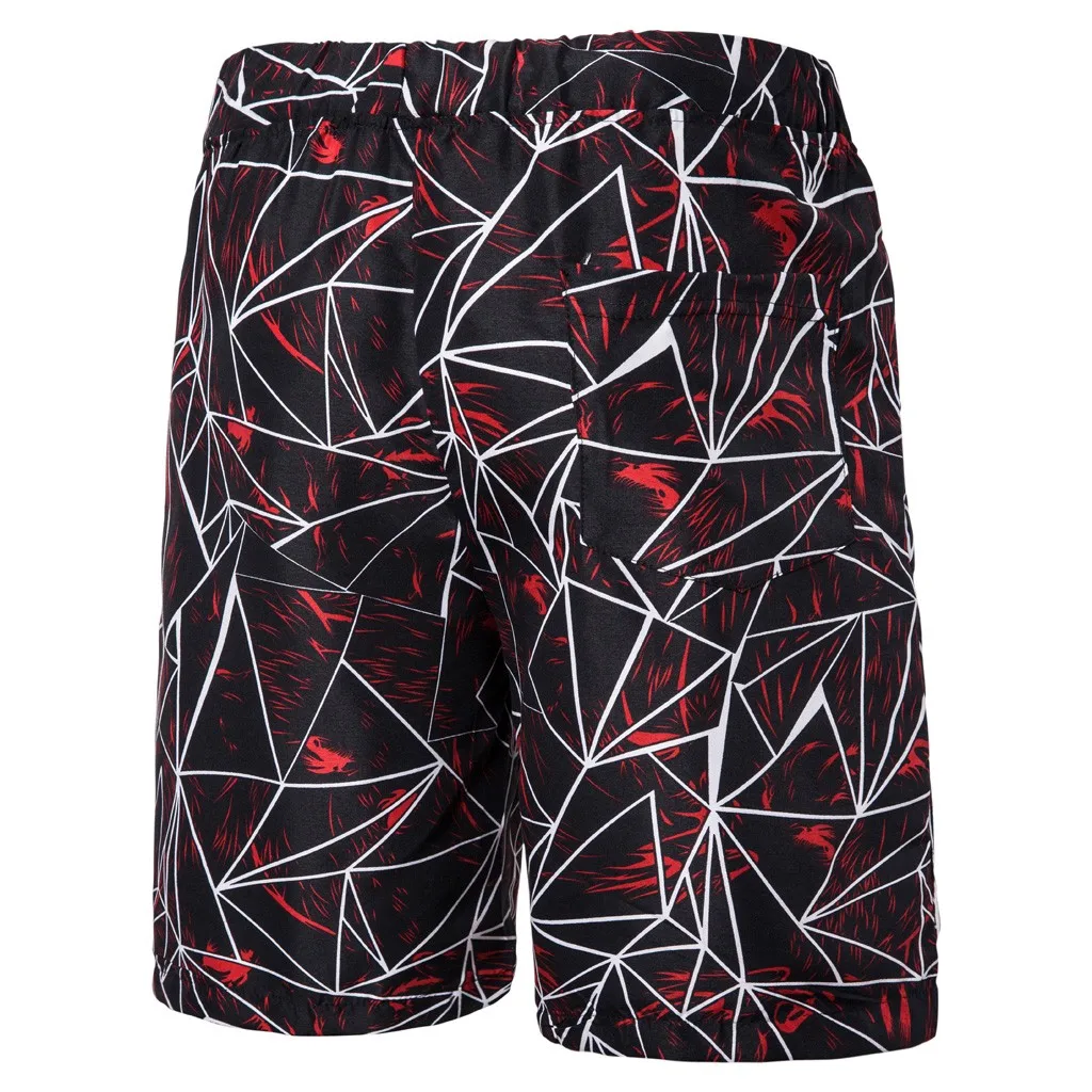 Мужские повседневные спортивные шорты с карманом и принтом брюки Homme Korte Broek 2019 |
