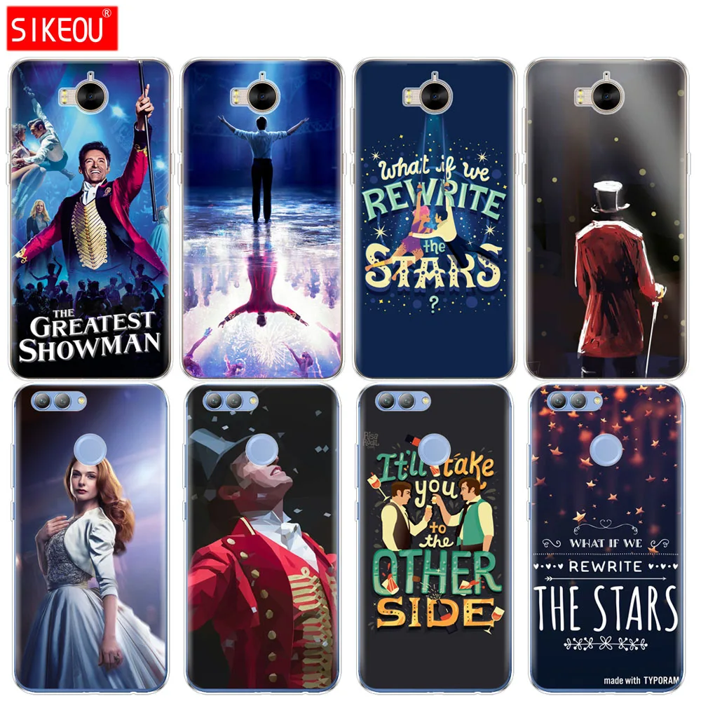 Силиконовый чехол для телефона huawei Y3 Y6 Y5 2 II 2017 nova 2s LITE plus The Greatest Showman|Бамперы| |