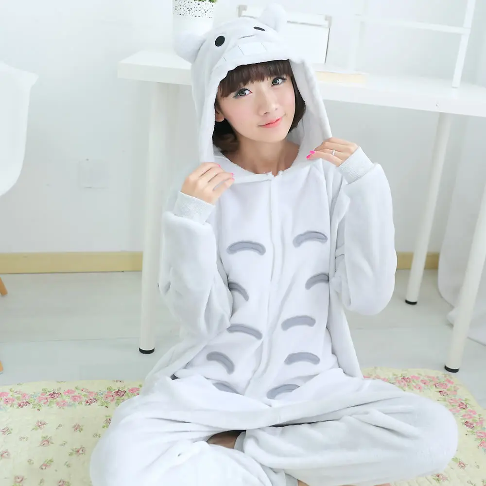 A chinchillas Костюм для сна; пижамы большого размера дома Adulto одежда Пижама Kigurumi Для женщин набор Костюмы для костюмированной вечеринки Для мужчин - Цвет: A chinchillas