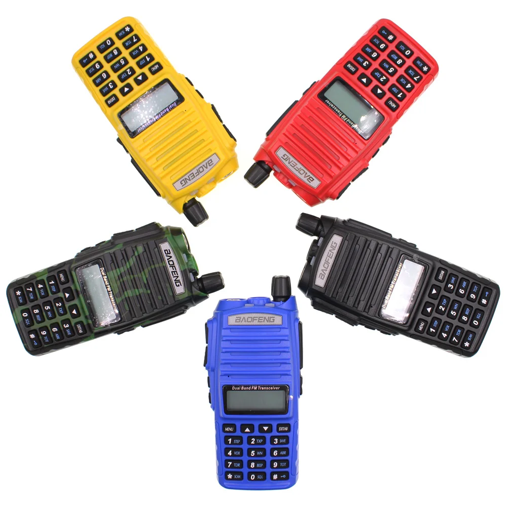2 шт./лот BaoFeng UV-82 рация 136-174 МГц и 400-520 МГц двухстороннее радио UV82 FM приемопередатчик