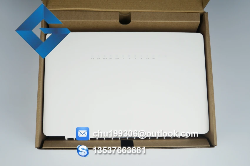 Huawei HS8546 или HS 8546 в GPON ONU 4GE порт + 1 телефон 2USB с 2 4G & 5G двухдиапазонный WiFi английский