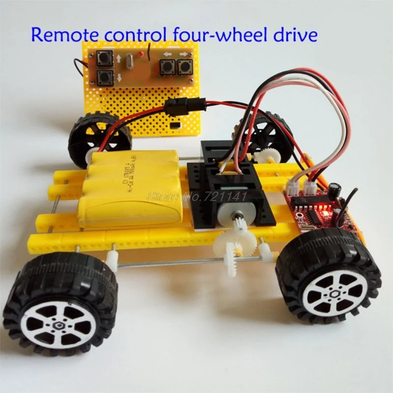 

4-channel 2.4G Remote Control Receiver Module Kit Circuit Board For RC Model Car Dropship