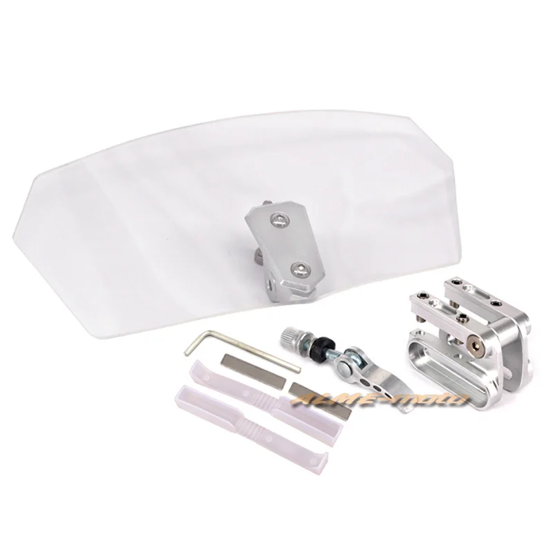 Motorcycle Variable Спойлер Ветрового Болт На Воздушный Поток Регулируемая Лобовое