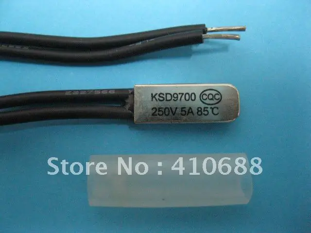 Термостат с переключателем температуры 85 градусов N. C. KSD9700 Горячая продажа 240 шт в