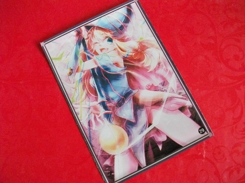 100 упаковок/лот Yu-Gi-Oh! Темный волшебник, секс-серия для девочек, защитник карт, аниме, Yu Gi Oh, настольная игра, рукава, игрушка, 16 стилей