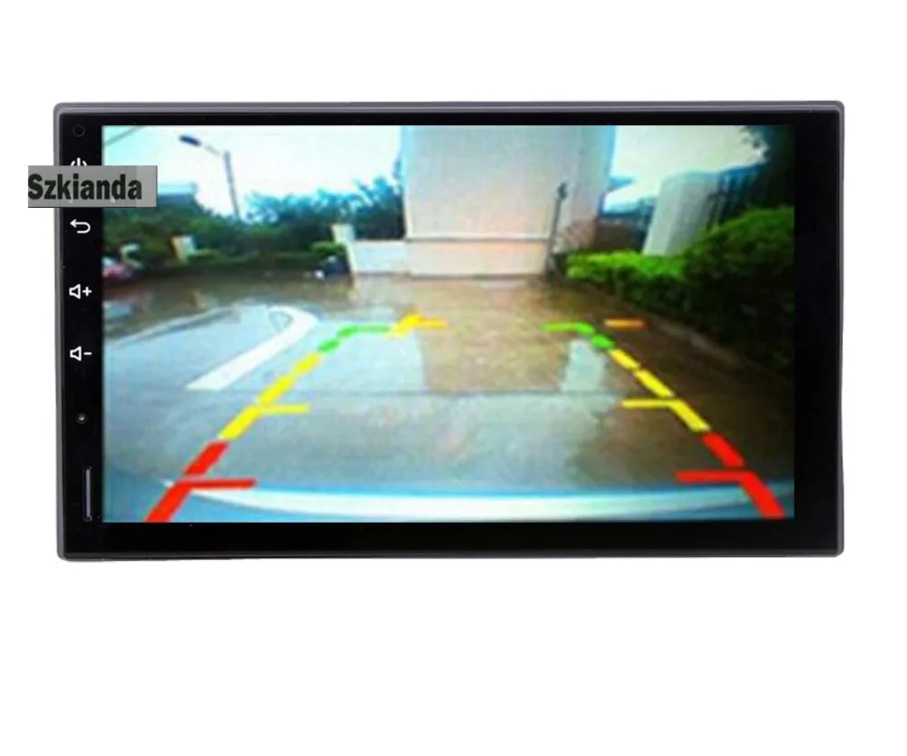 Автомагнитола на Android 8 1 7 дюймов 2din DVD 1024x600 GPS навигация Bluetooth USB 2 din универсальная