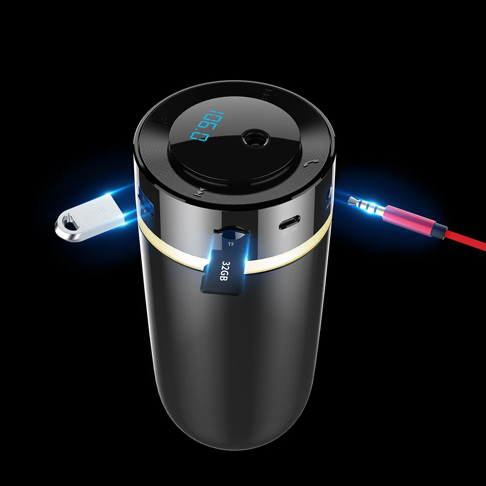 Автомобильный Bluetooth громкой связи MP3-плеер Телефон к радио FM-передатчик S10 |