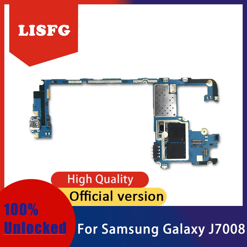 LISFG материнская плата для samsung Galaxy J7 J7008 100% разблокирована логическая